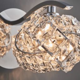 Quay Design Pippa LED Wall Light Chrome 2W 210lm