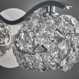 Quay Design Pippa LED Wall Light Chrome 2W 210lm