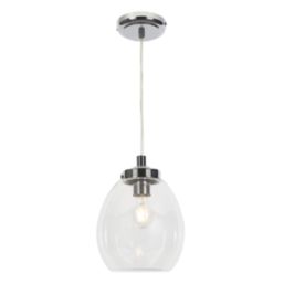 Spa Bryn Adjustable Pendant Light Fitting Chrome