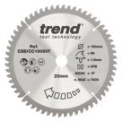 Trend CSB/CC19060T Wood/Chipboard/MDF Thin Kerf Saw Blade 190mm x 20mm 60T