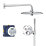 Grohe Grohtherm SmartControl Perfect Rear-Fed Concealed Chrome Thermostatic Shower Set