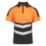 Regatta Hi-Vis X-Pro Polo Shirt Black/Orange Small 38" Chest