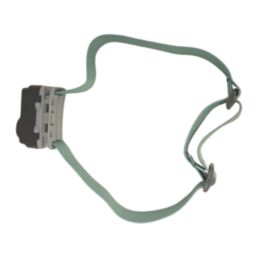 Elwis Glow For You H150   LED Headtorch Black & Green 150lm