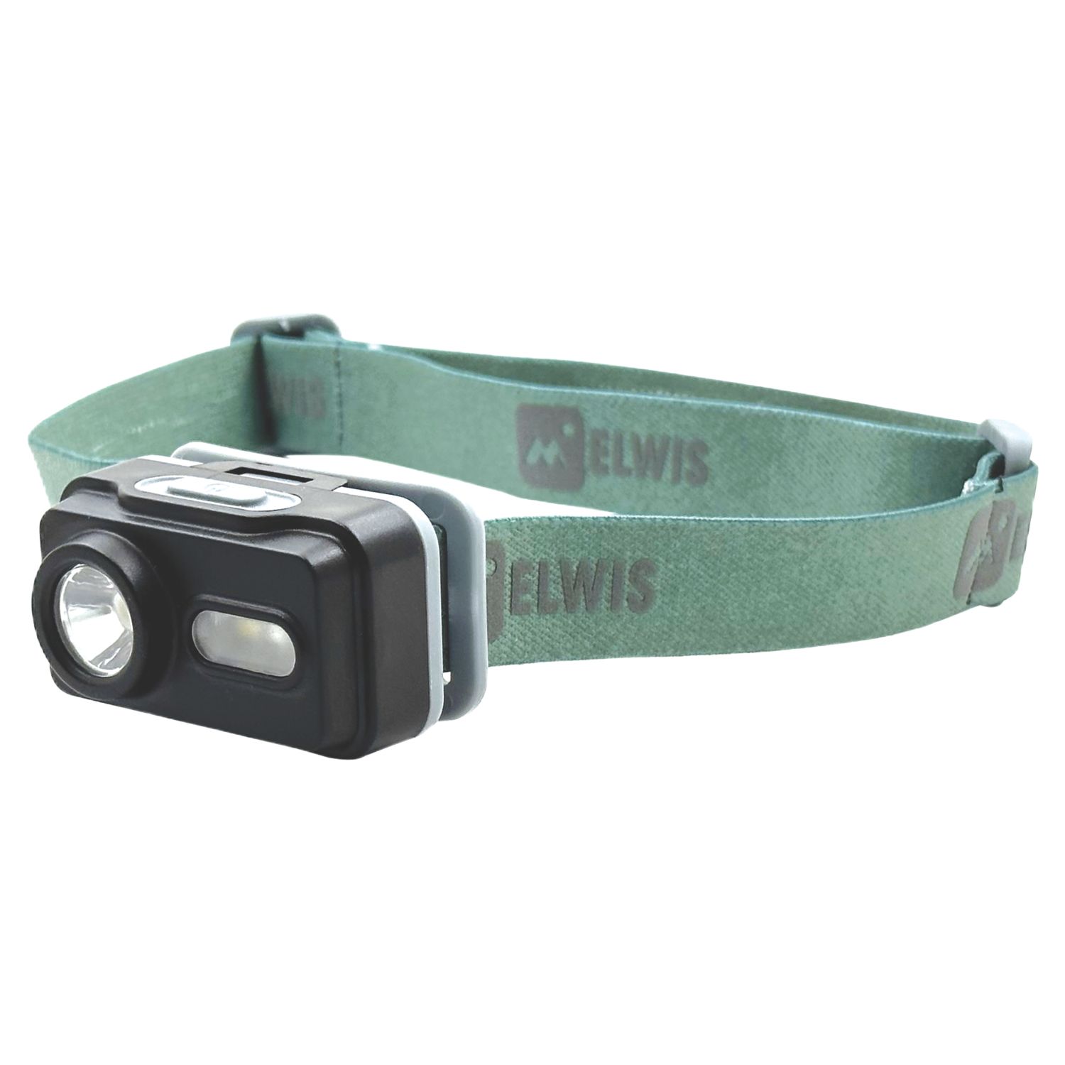Elwis Glow For You H150 LED Headtorch Black & Green 150lm (114YW)