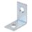 Essentials Corner Braces Zinc-Plated 25mm x 25mm x 16.5mm 10 Pack