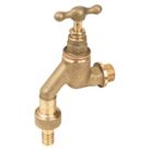 Pegler HU Bib Tap with Check Valve 1/2" x 1/2"