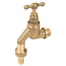 Pegler HU Bib Tap with Check Valve 1/2" x 1/2"