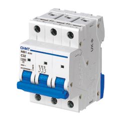 Chint NB1 32A TP C Curve 3-Phase MCB