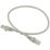 Essentials Ivory Unshielded RJ45 Cat 5e Ethernet Cable 0.5m
