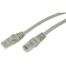 Essentials Ivory Unshielded RJ45 Cat 5e Ethernet Cable 0.5m