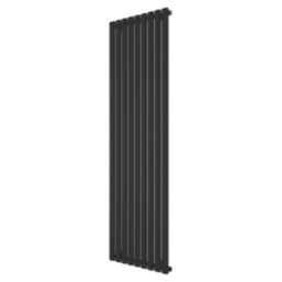 Ximax Fortuna 1800mm x 526mm 3795BTU Black Vertical Designer Radiator