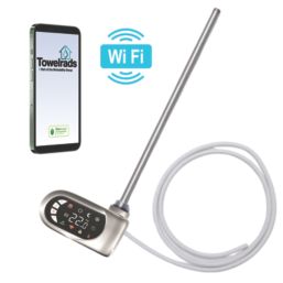 Towelrads  300W Chrome Towel Radiator Smart Heating Element