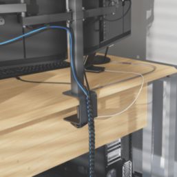 D-Line 10-40mm Black Cable Tidy Wrap 2.5m