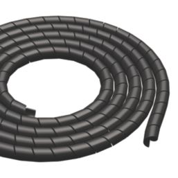 D-Line 10-40mm Black Cable Tidy Wrap 2.5m