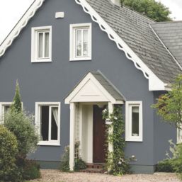 Sandtex 10Ltr Smooth Slate Grey Masonry Paint