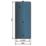 Gledhill Indirect Vented  Hot Water Cylinder 162Ltr 1200mm x 450mm