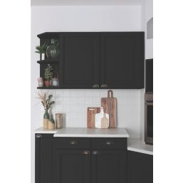 V33 750ml Quartz Black Satin Kitchen Cupboard Paint