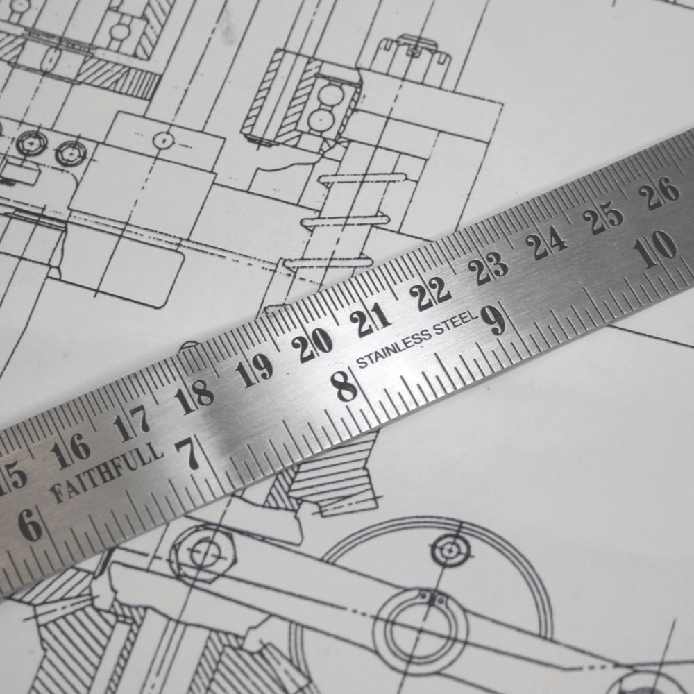 Scale on sale ruler screwfix