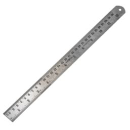 Faithfull  Stainless Steel Ruler 12" (300mm)