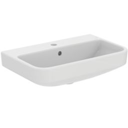 Ideal Standard i.life S Washbasin & Pedestal 1 Tap Hole 600mm