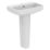 Ideal Standard i.life S Washbasin & Pedestal 1 Tap Hole 600mm