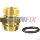 Baxi 720874201 CH BRASS ADAPTOR G3/4 & O RING