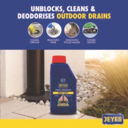 Jeyes   Heavy Duty Drain Unblocker 1Ltr
