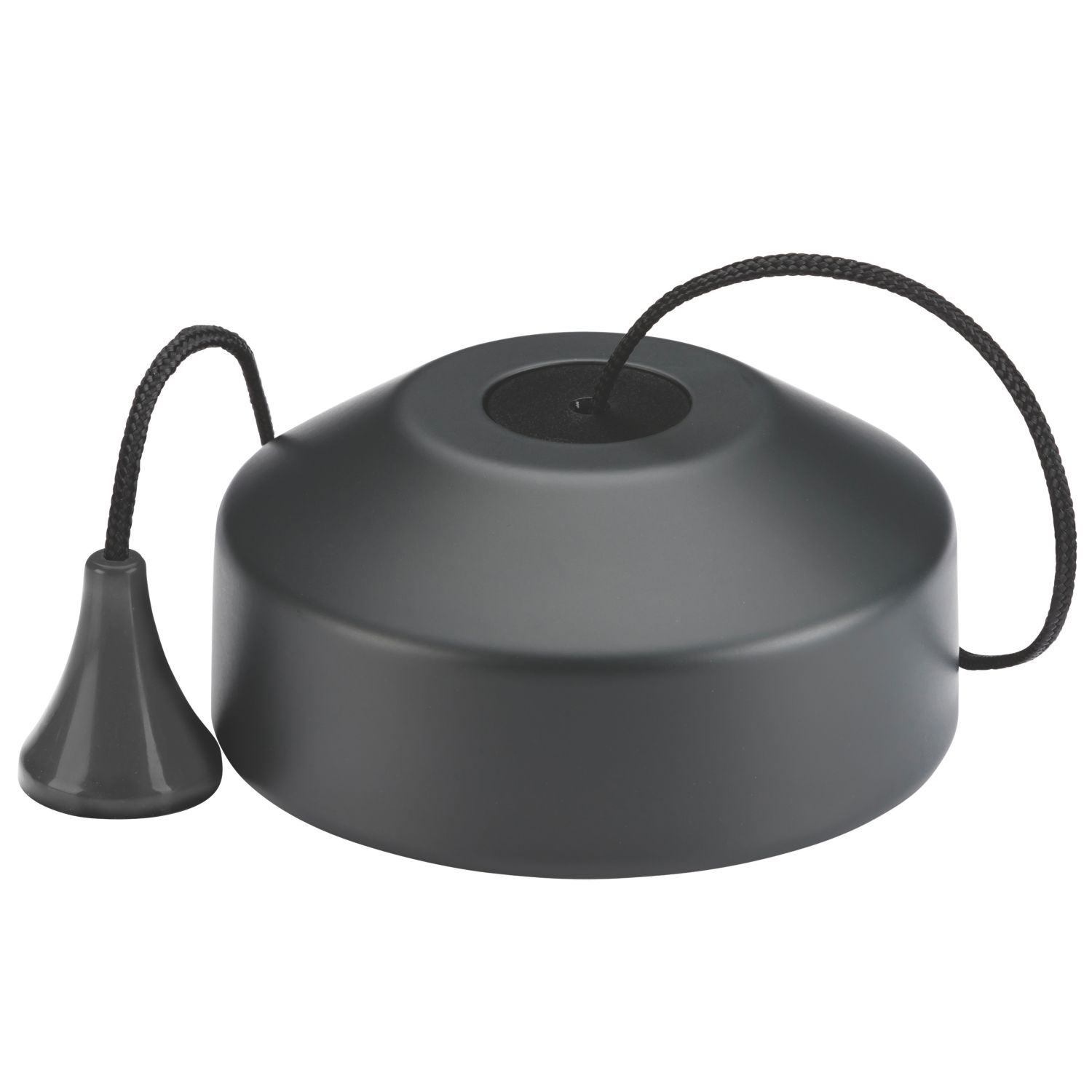 Knightsbridge 1-Way LED Pull Cord Dimmer Anthracite (115PY)