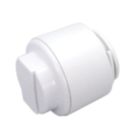 FloPlast FloFit+ Plastic Push-Fit Stop Ends 15mm 5 Pack