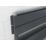 Ximax 1720mm x 600mm 4362BTU Anthracite Flat Designer Towel Radiator