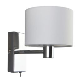 Quay Design Perry Wall Light with USB Chrome