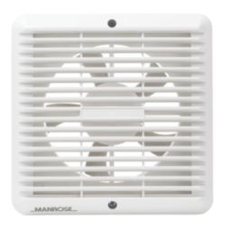 Manrose XF150BS 150mm (6") Axial Kitchen Extractor Fan  White 240V