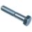 Easyfix  Bright Zinc-Plated High Tensile Steel Bolts M12 x 150mm 50 Pack