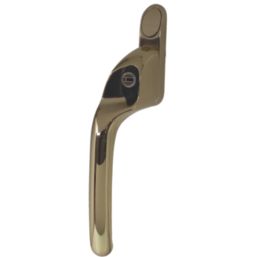 Fab & Fix Left-Handed Offset Connoisseur Espagnolette Window Handle Polished Gold