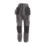 Hard Yakka Toughmaxx Lite Holster Work Trousers Graphite 36" W 32.5" L