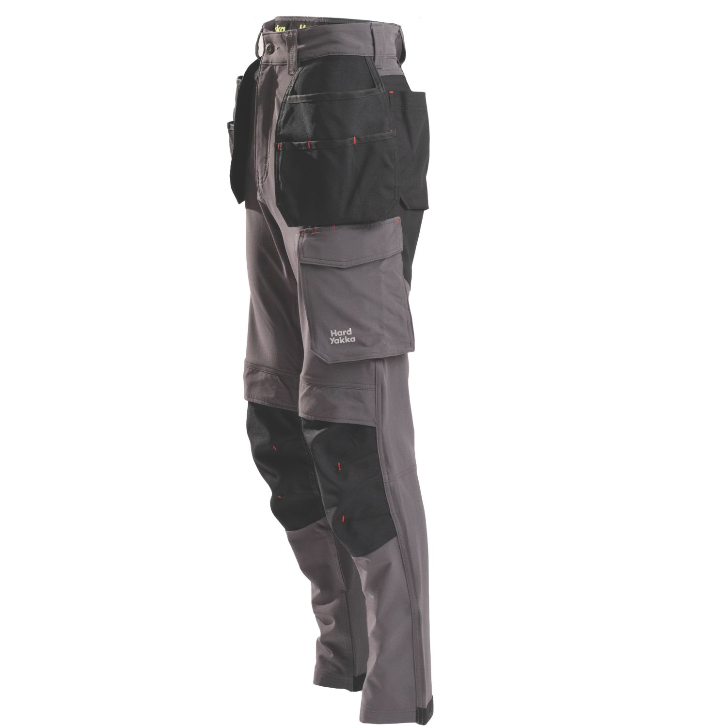 Hard Yakka Toughmaxx Lite Holster Work Trousers Graphite 36" W 32.5" L (116AY)