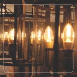 4lite WiZ E14 Candle LED Filament Light Bulb 4.9W 470lm