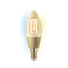 4lite WiZ E14 Candle LED Filament Light Bulb 4.9W 470lm