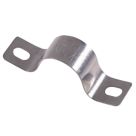 Schneider Electric Stainless Steel Conduit Saddles 25mm Silver 100 Pack