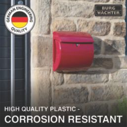 Burg-Wachter  Piano Post Box Red Gloss