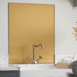 Laura Ashley  Brass Kitchen Splashback 600mm x 750mm x 6mm