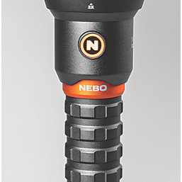 Nebo 12K Rechargeable LED Torch with Power Bank Grey 12000lm