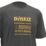 DEWALT 100 Year Graphic Short Sleeve T-Shirt Grey Large 42-44" Chest