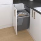 Vigote Pull-Out Bin Anthracite 64Ltr