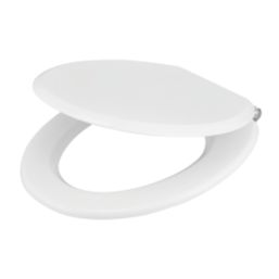 Pilica Soft-Close Toilet Seat Moulded Wood White