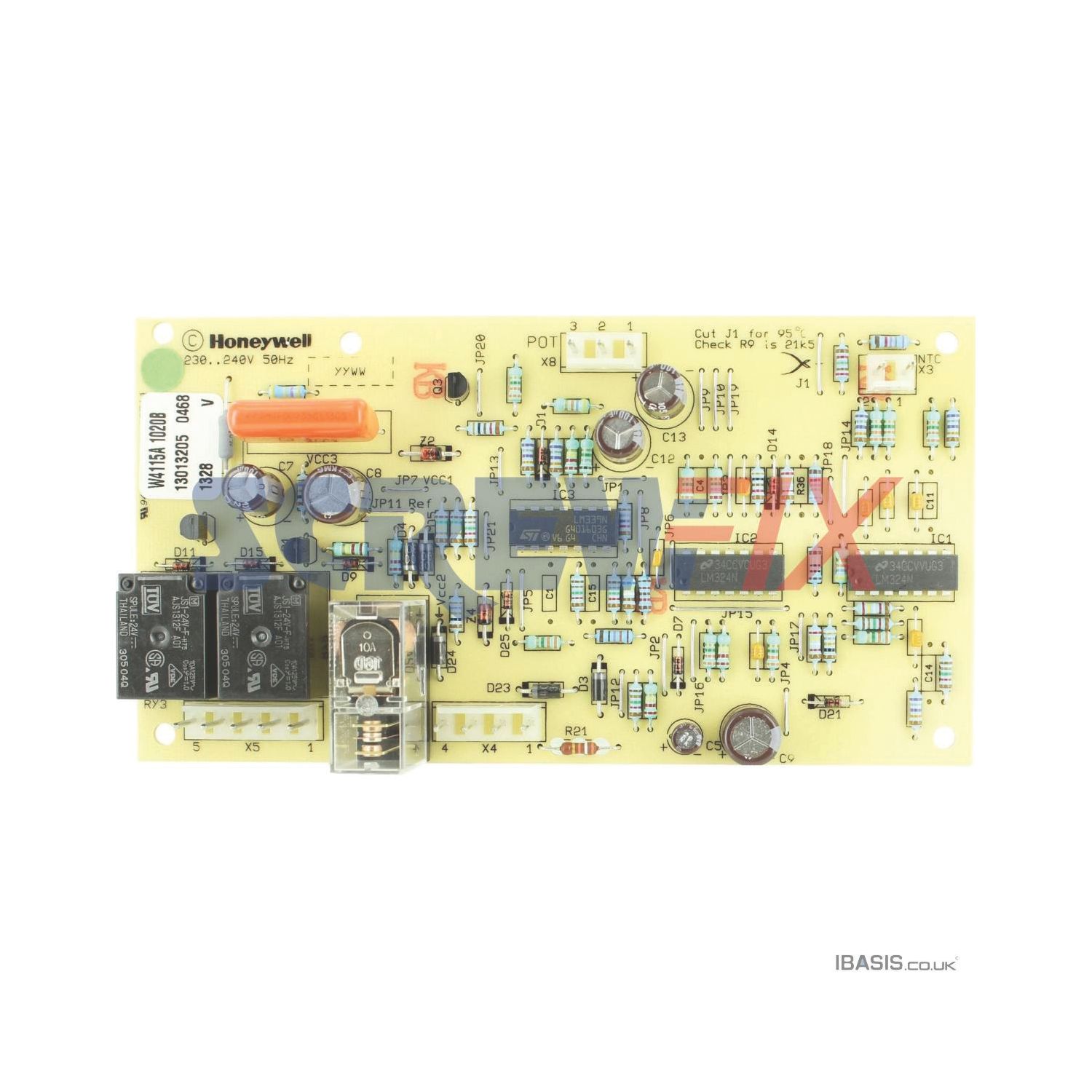 Ideal Heating 154815 W4115A1020 Aquastat Printed Circuit Board (116TG)