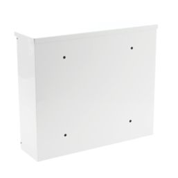Burg-Wachter Elegance Post Box White Powder-Coated