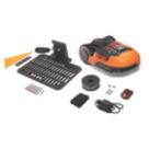 Worx 20V 2.0Ah Li-Ion PowerShare Brushless Cordless 18cm Landroid WRI65E M500 Plus Robotic Lawn Mower