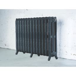 Arroll 760mm x 1074mm 6387BTU Anthracite Cast Iron 3 Column Radiator