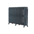 Arroll 760mm x 1074mm 6387BTU Anthracite Cast Iron 3 Column Radiator